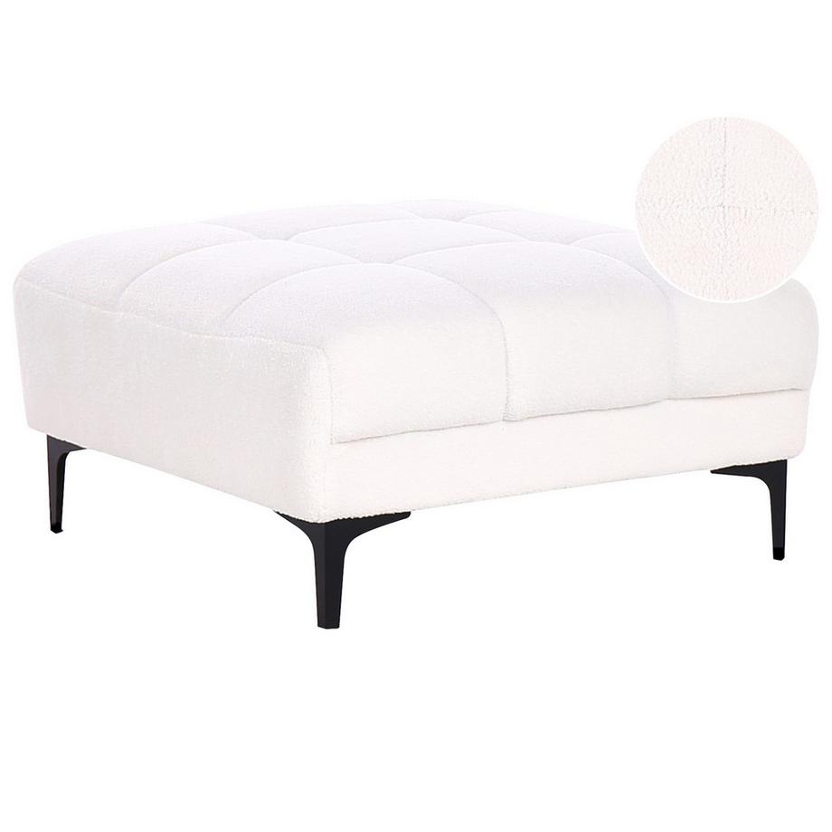 Beliani Ottoman en Bouclé Moderne ALNES  