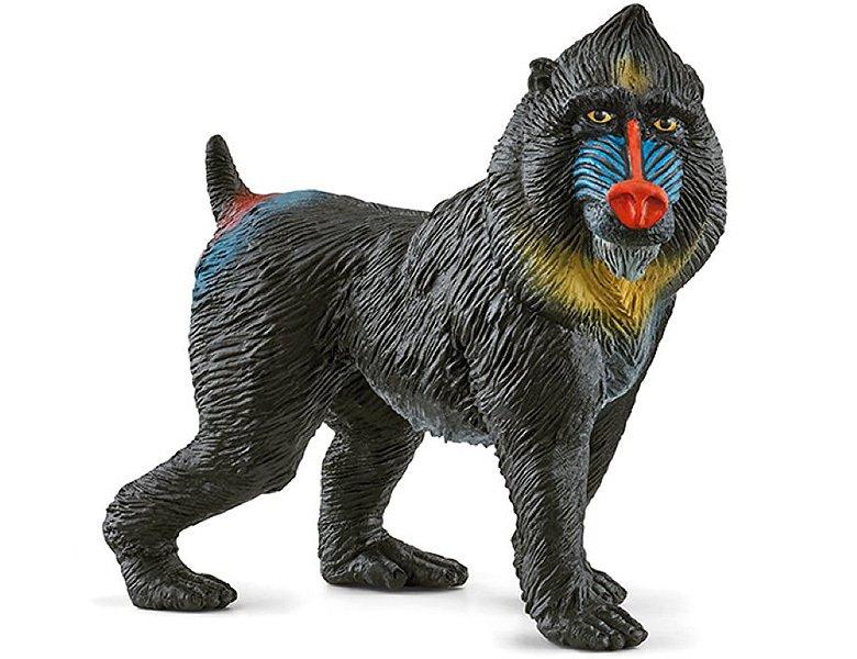 Schleich  Wild Life Mandrill Affe 