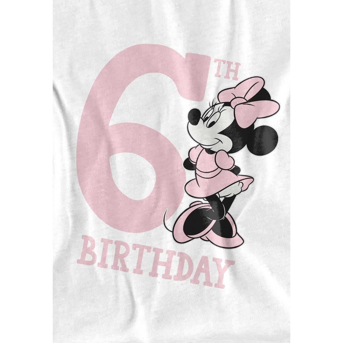 Disney  TShirt  6 Geburtstag 