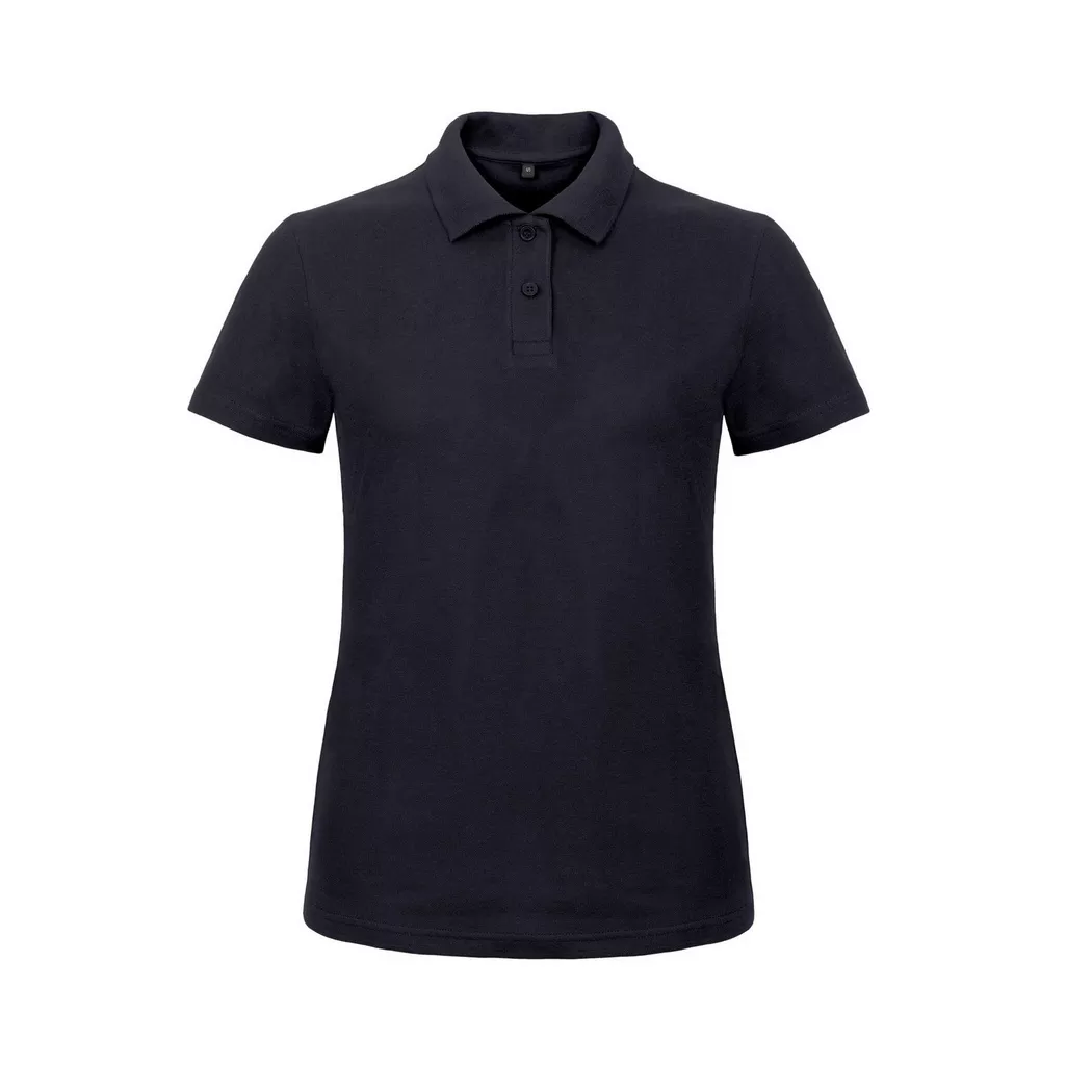B and C - B&C ID.001 PoloShirt Polohemd, Kurzarm, für Damen, Marine, Größe XS