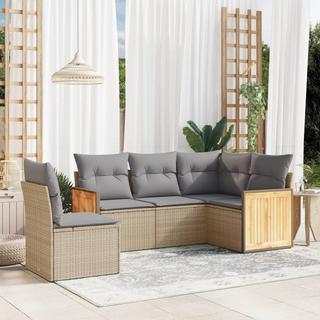 VidaXL Garten sofagarnitur poly-rattan  