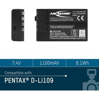 ANSMANN  Batterie pour appareil photo 