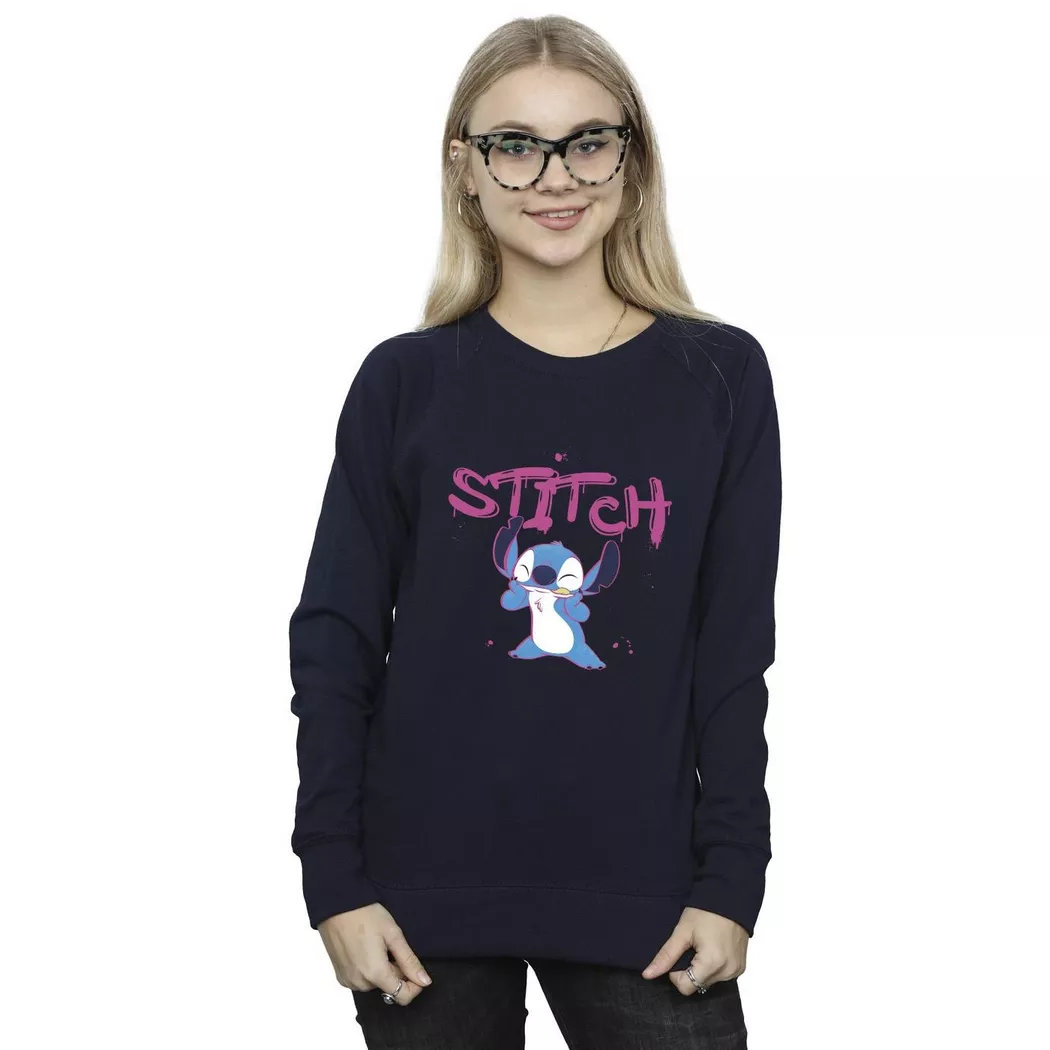 Disney - Sweatshirt, für Damen, Marine, Größe XL