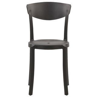 Beliani Set di 4 sedie da giardino en Materiale sintetico Scandinavo VIESTE  