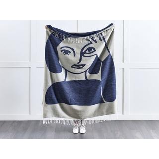 Beliani HALEDE Boho Coperta Acrilico  