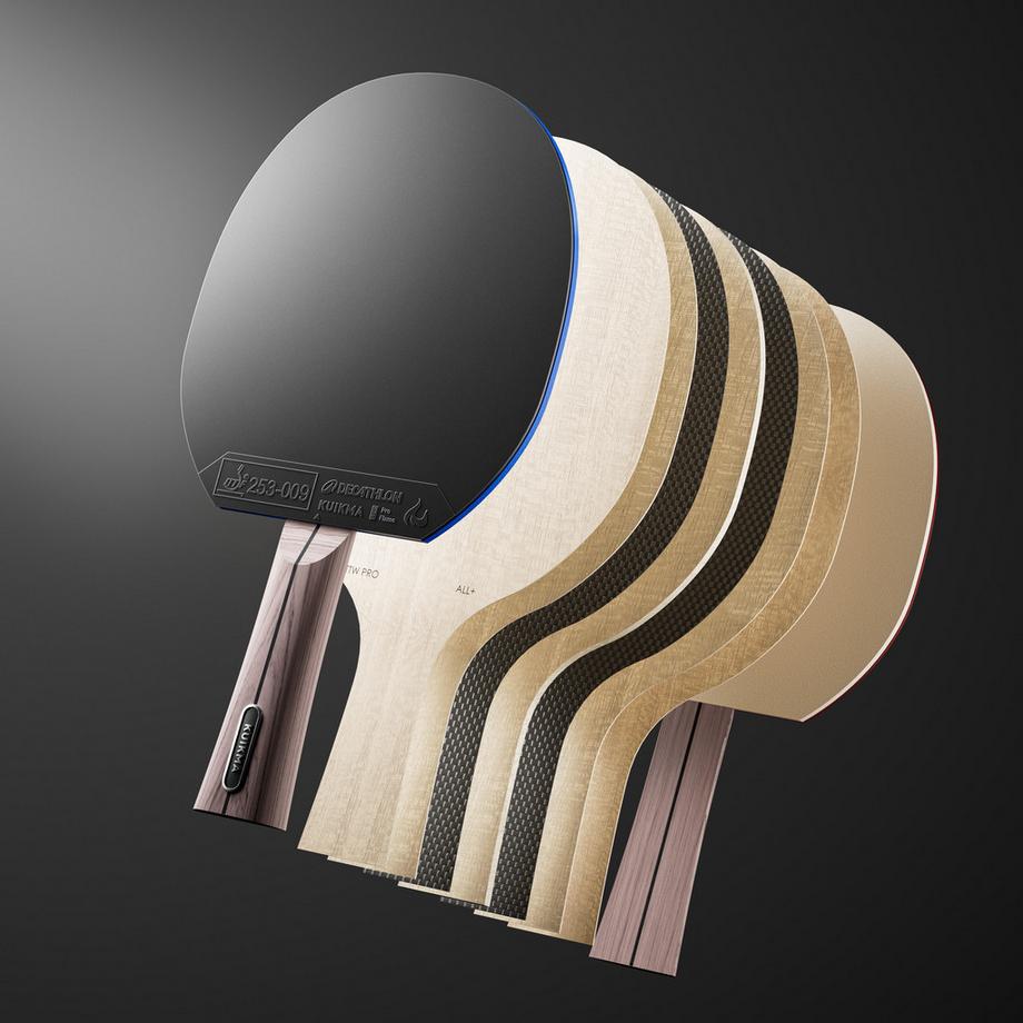 KUIKMA  Tischtennisschläger Vielseitig 9* ITTF Verein 