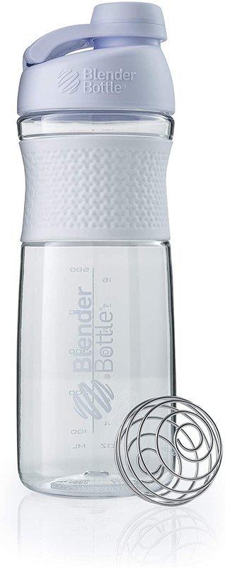 Blender Bottle  28oz / 820ml BlenderBottle SportMixer Twist, White 