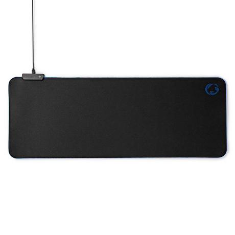 Nedis  Gaming-Mauspad | Gummi / Mikrofaser | Schwarz 