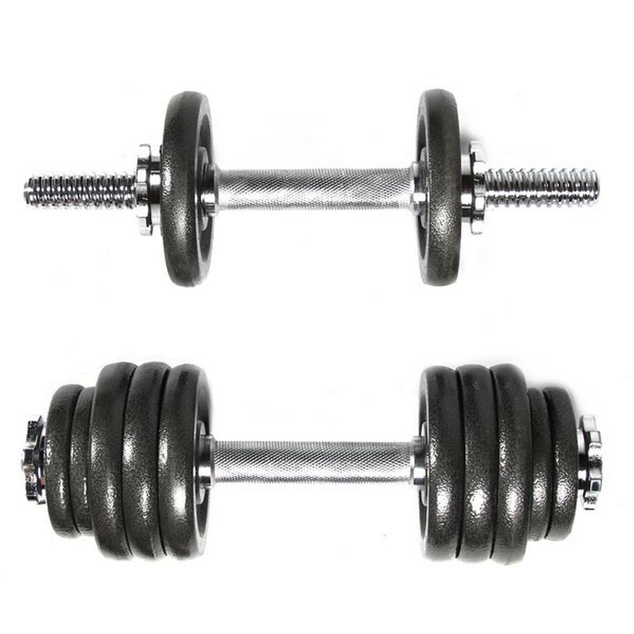 GladiatorFit  Set kit haltères "Loadable Dumbbell Set" 15kg GladiatorFit 