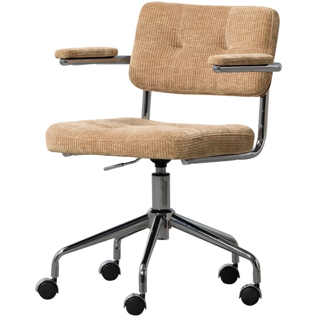 Tchibo - Woood Bürostuhl »Kova« - 54x60x87cm - braun -