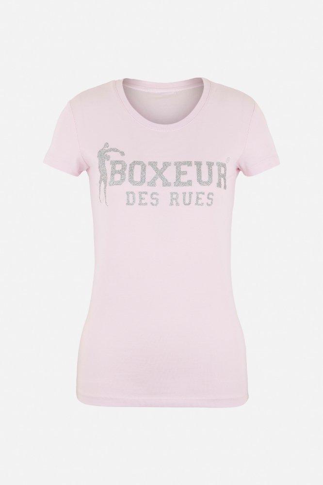 BOXEUR DES RUES  T-shirt avec logo sur le devant 