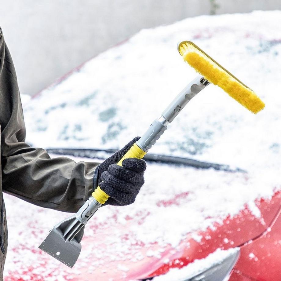 InnovaGoods  Teleskopischer Eiskratzer und Schneebesen 