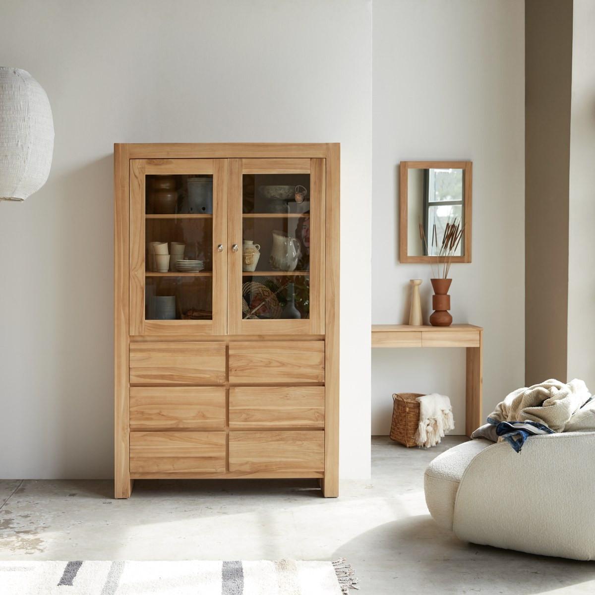 Tikamoon Credenza in teak massello Eden  