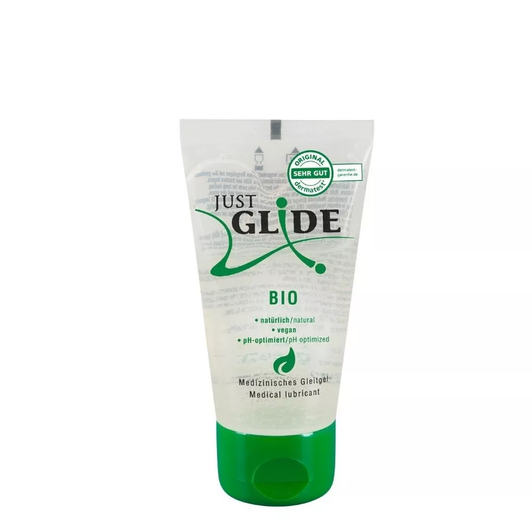 Just Glide - Organico, 50 ml, Trasparente