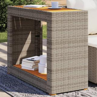 VidaXL Garten beistelltisch poly-rattan  