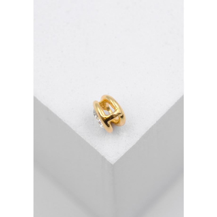MUAU Schmuck  Anhänger Diamant 0.20ct. Gelbgold 750 