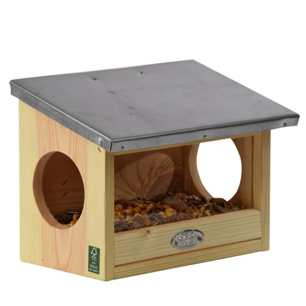 Image of Eichhörnchen-futterhaus Holz Unisex Braun ONE SIZE