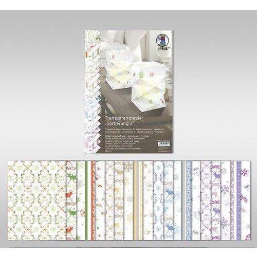Image of URSUS 77524699 Kunstdruckpapier Kunstpapier 20 Blätter Multicolor
