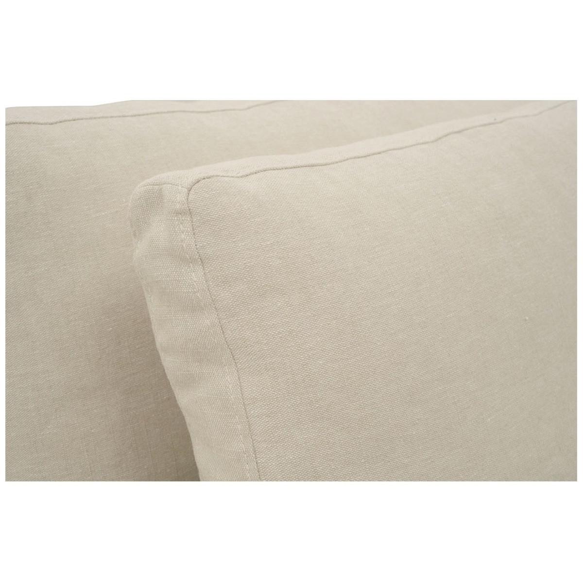 Blanc d'Ivoire Divano Leonore misto lino ecrù 220  