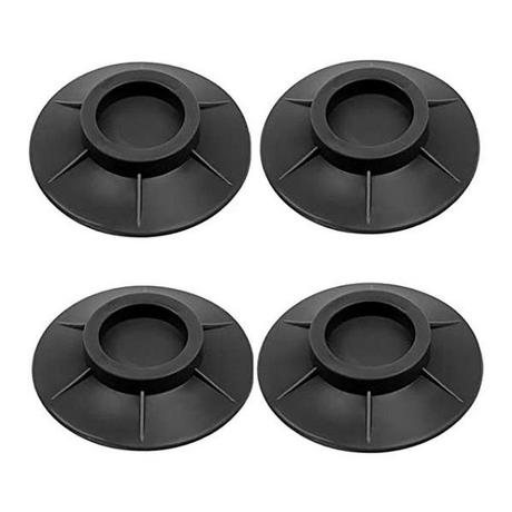 eStore 4x Amortisseurs de vibrations - Pieds en caoutchouc pour lave-linge  