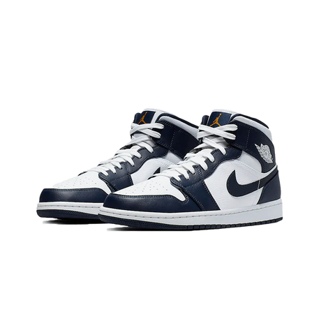 NIKE  Air Jordan 1 Mid  Metallic  Obsidian 