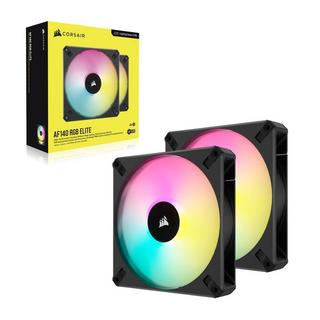 Corsair  CO-9050156-WW sistema di raffreddamento per computer Case per computer Ventilatore Nero 2 pz 