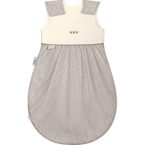 Image of Sommerschlafsack Klimasoft Cold Little Hearts Sweet Chocolate 70 Cm Unisex Beige