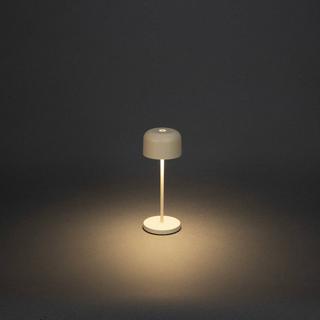 Konstsmide Lille Akku-Tischlampe 2.2 W Warmweiß Sand  