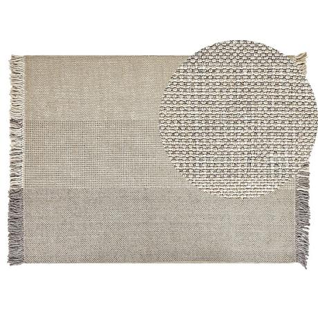 Beliani Tapis en Laine Boho TEKELER  