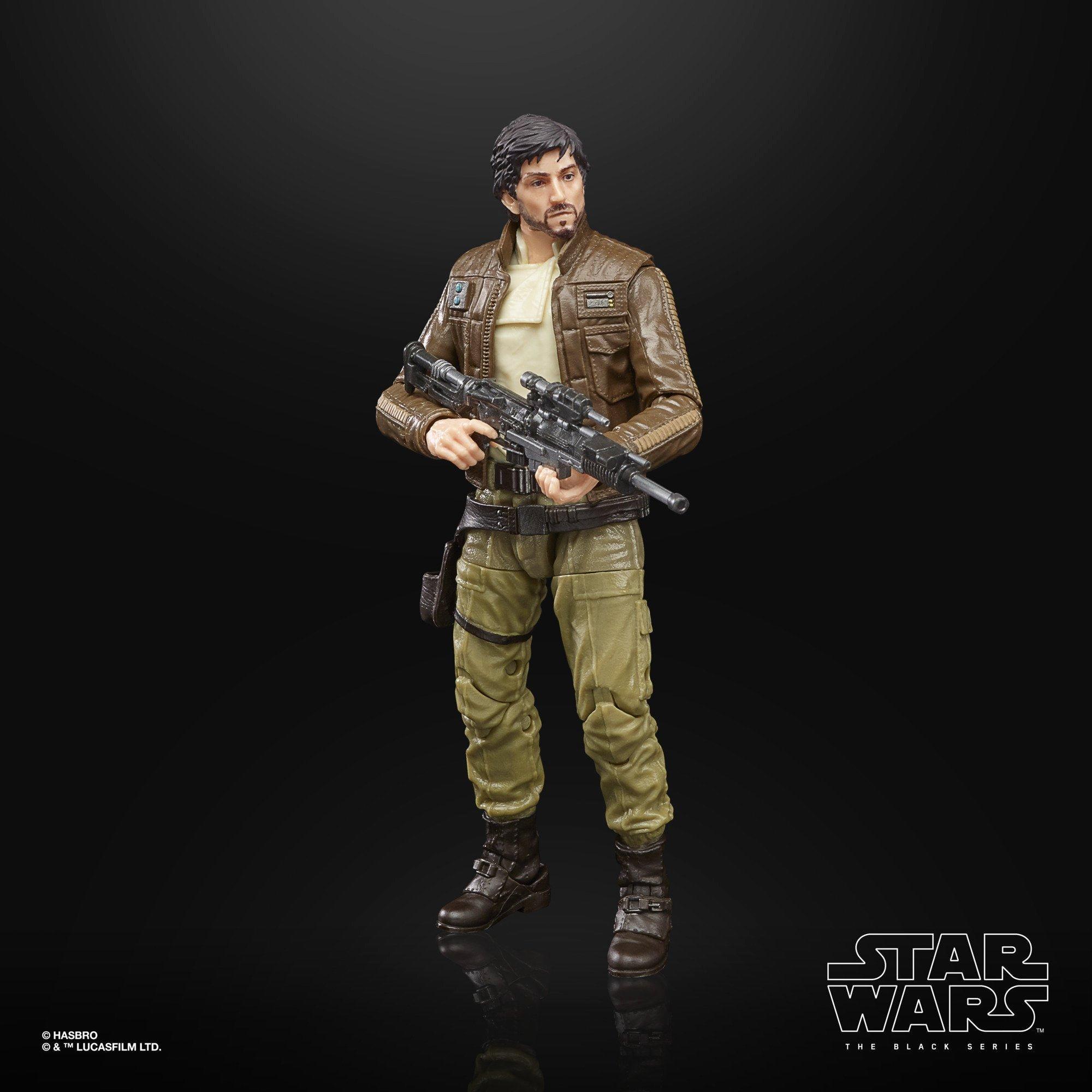 Hasbro  Figurine articulée - The Black Series - Star Wars - Cassian Andor 