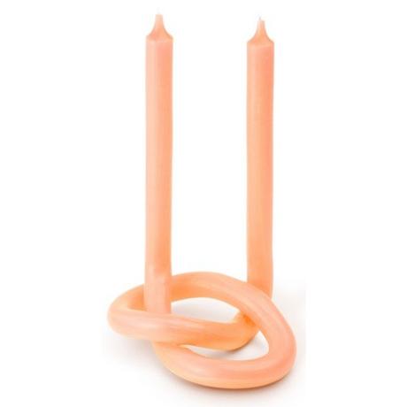 Knot Candles Knot Kerze Orange  