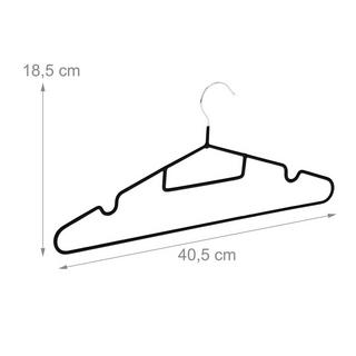 Northio Gummi-Kleiderbügel im 24er-Pack  