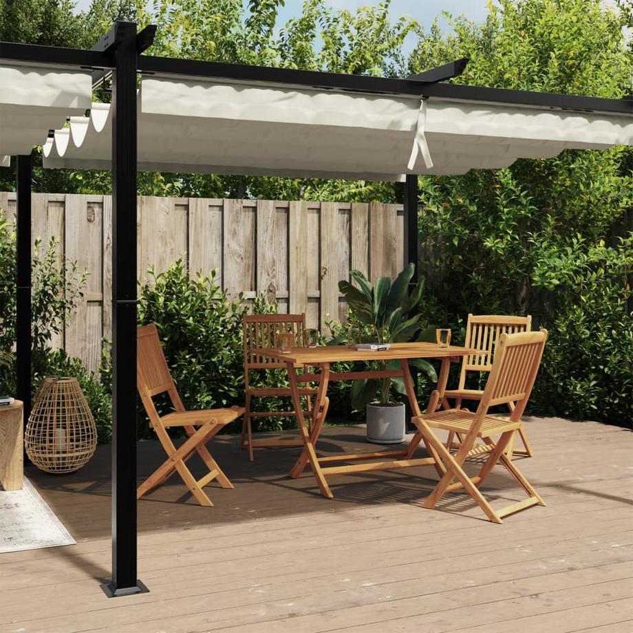 VidaXL Gartenpavillon aluminium  