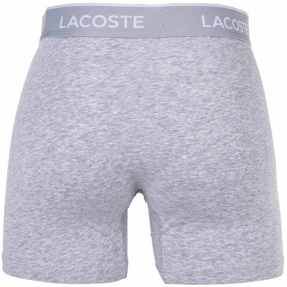 LACOSTE Lot de 3 Boxers Stretch  