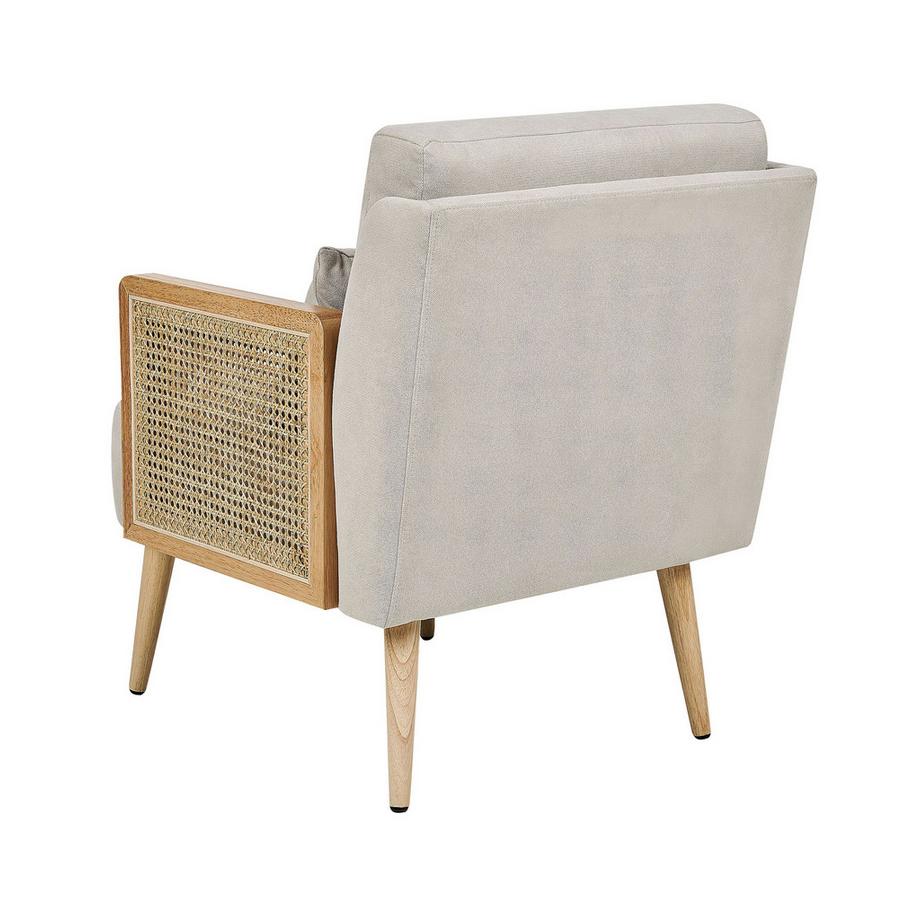 Beliani Fauteuil en Tissu Traditionnel ORUM  