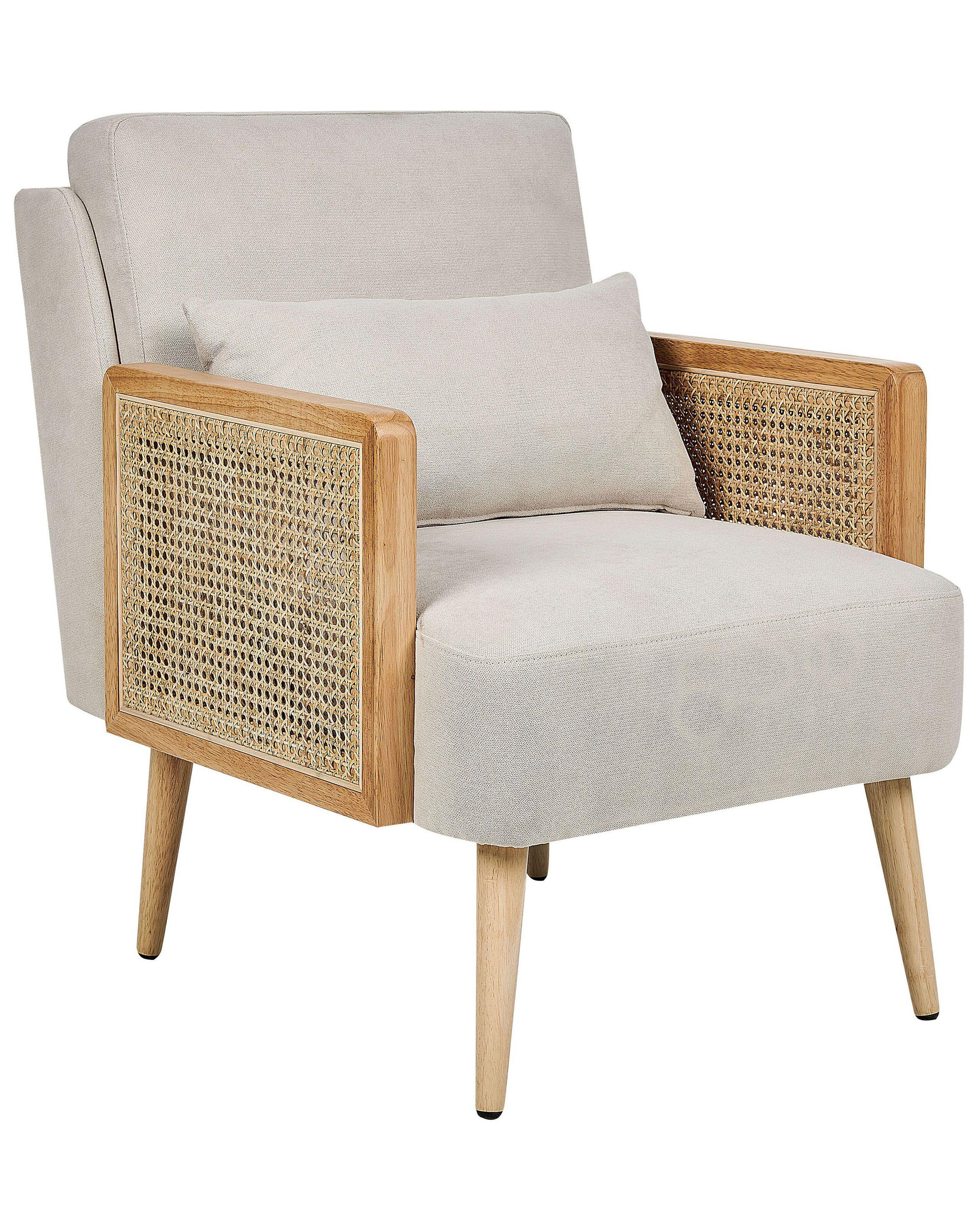 Beliani Fauteuil en Polyester Traditionnel ORUM  