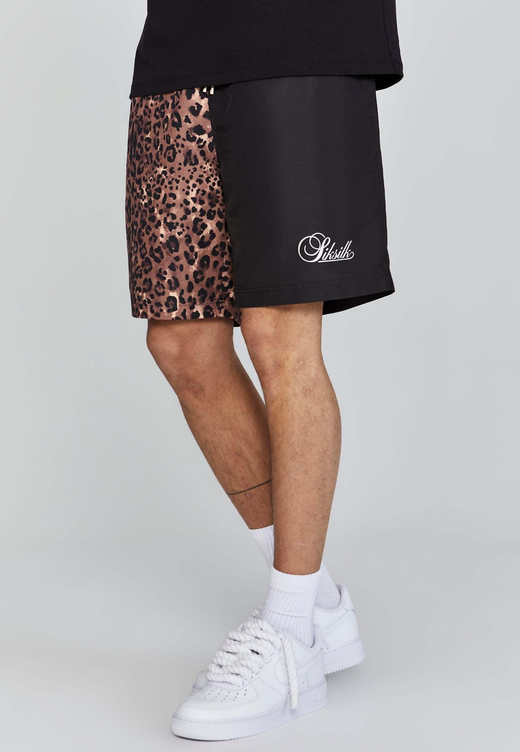 Sik Silk  Shorts Animal Print Shorts 