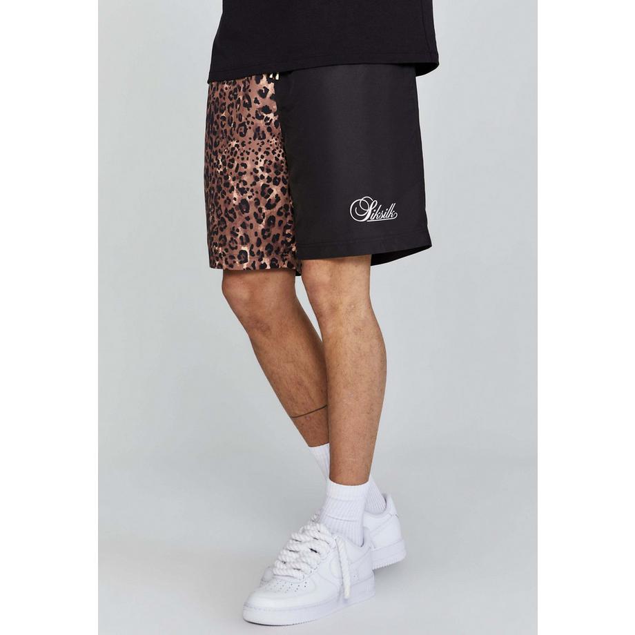 Sik Silk Animal Print Shorts  