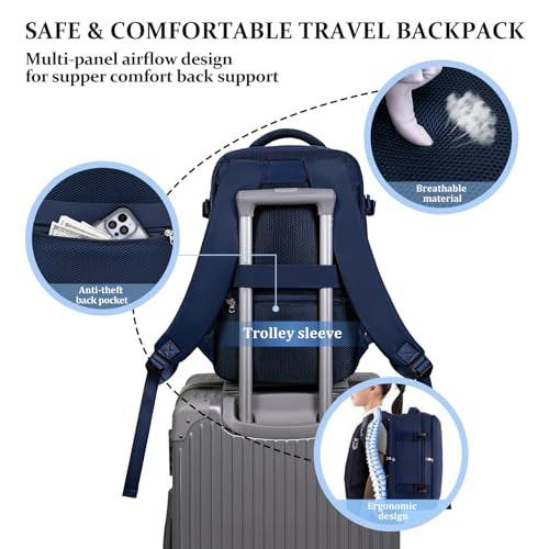 Only-bags.store Handgepäck Rucksack für Ryanair Rucksack Wasserdicht Laptop  