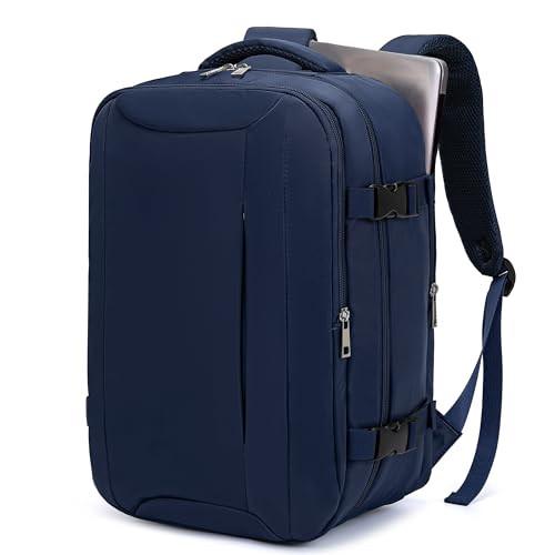 Image of Handgepäck Rucksack Für Ryanair Rucksack Wasserdicht Laptop Unisex Blau ONE SIZE