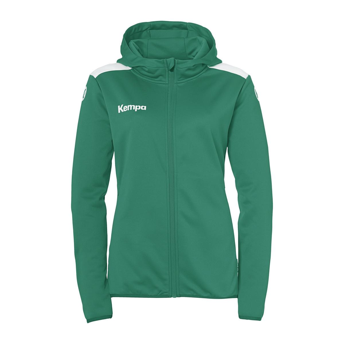 Image of Damen-trainingsjacke Mit Kapuze Emotion 27 Unisex Türkisblau L