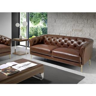 ANGEL CERDA 2-Sitzer-Sofa aus em Leder  