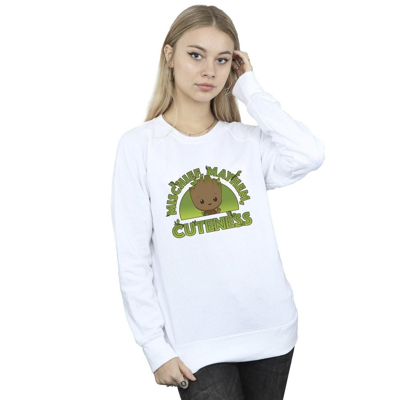 MARVEL  I Am Groot Mischief Mayhem Sweatshirt 