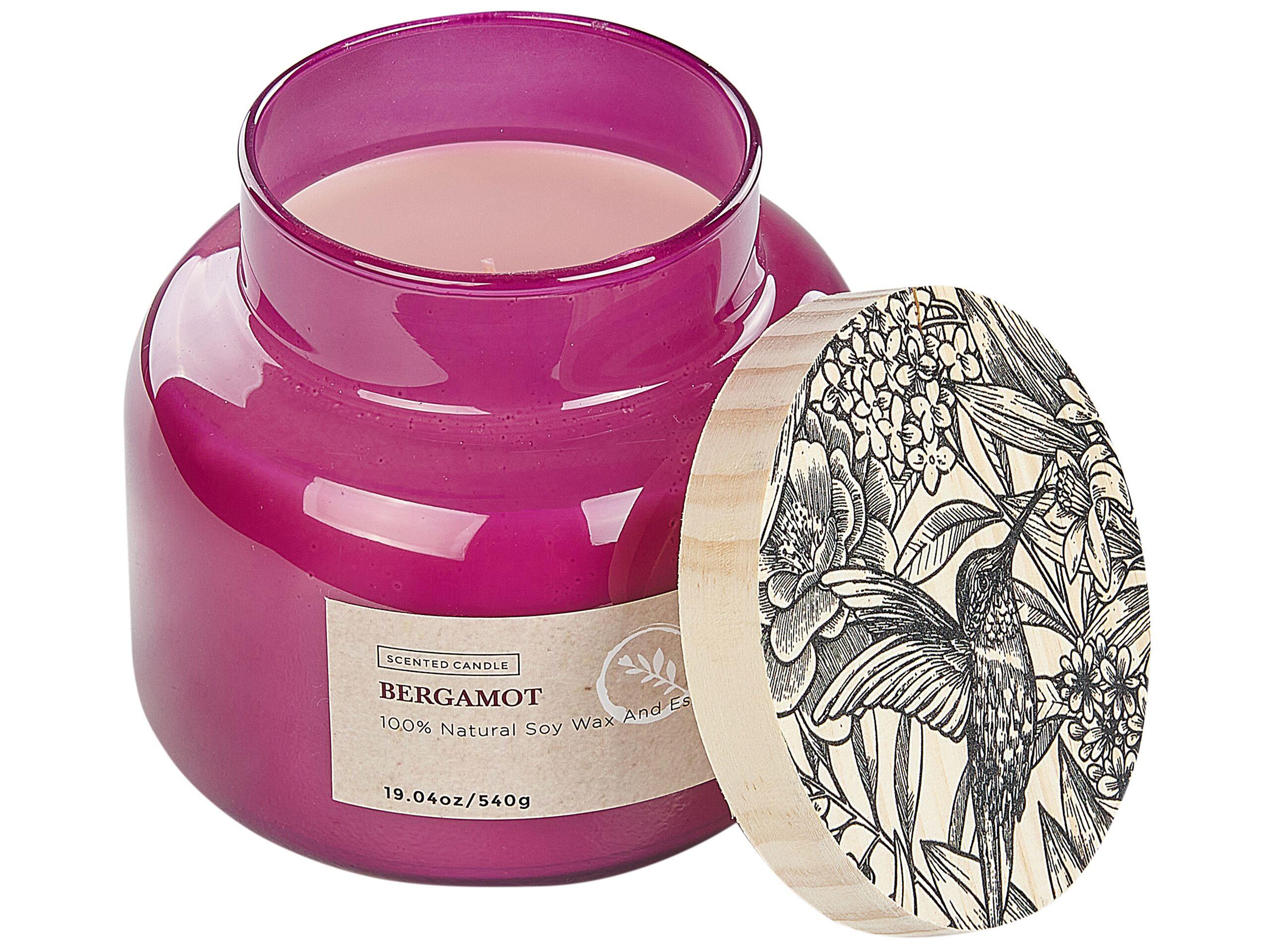 Beliani Bougie parfumée en Cire de soja DELIGHT BLISS  