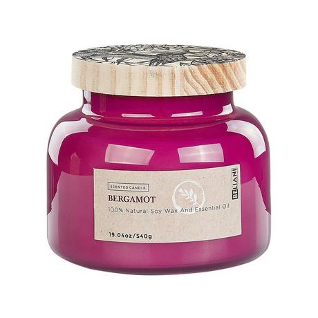 Beliani Bougie parfumée en Cire de soja DELIGHT BLISS  