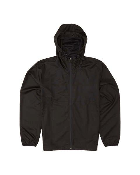 Image of Transport Windbreaker Black Herren Schwarz M
