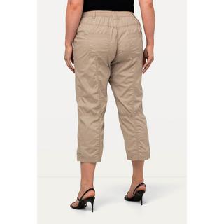 Ulla Popken  Pantalon cargo 7/8 avec attaches, taille confortable 