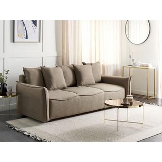 Beliani Schlafsofa aus Polyester Modern KRAMA  