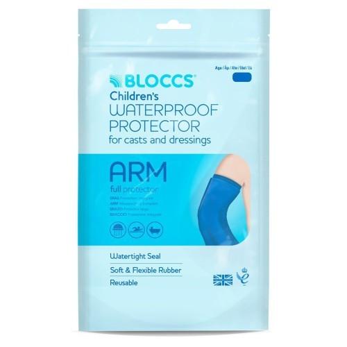 Bloccs  Wasserschutz für Gips und Verband, Bad und Dusche, wasserdicht und beständig, Kinder 