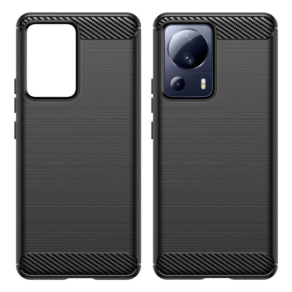 Cover-Discount  Xiaomi 13 Lite - Metall Carbon Look Hülle 